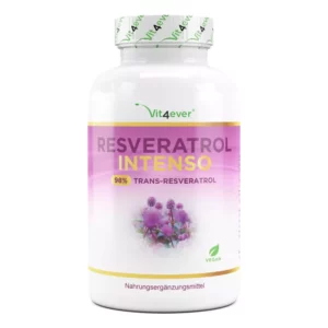 Resveratrol 60 kapslar à 500 mg - 98% trans-resveratrol